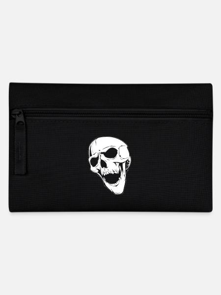 crying skull - Federtasche - Schwarz