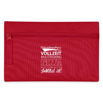 HEP Shirt-Multitasking - Federtasche - Rot - Vorne