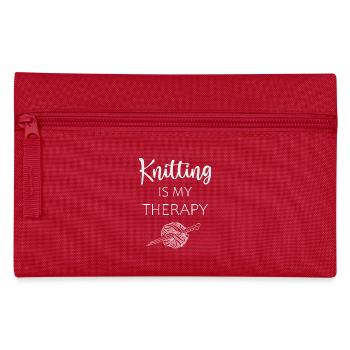 Stricken - Federtasche - Rot - Vorne