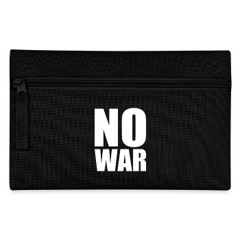 No war - Pencil Case - black - Front
