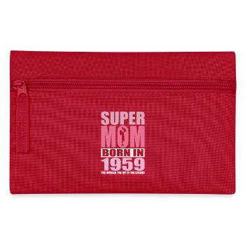 Anniversaire de maman 1959 | Super Maman - Trousse - rouge - Devant