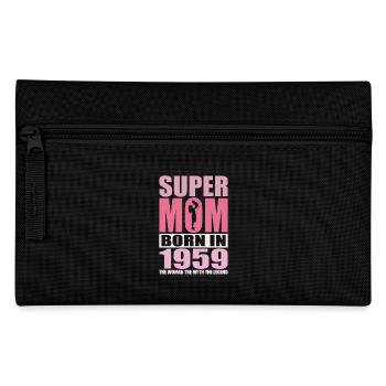 Anniversaire de maman 1959 | Super Maman - Trousse - noir - Devant