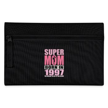 Anniversaire de maman 1997 | Super Maman - Trousse - noir - Devant