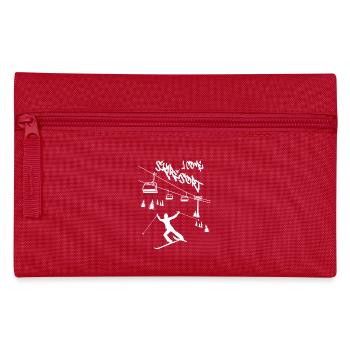 Station de ski Je viens ! - Trousse - rouge - Devant