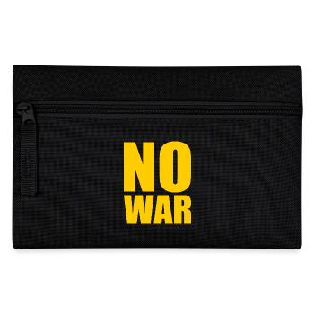 No war - Federtasche - Schwarz - Vorne
