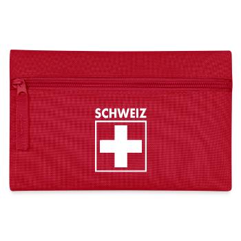 Schweiz - Federtasche - Rot - Vorne