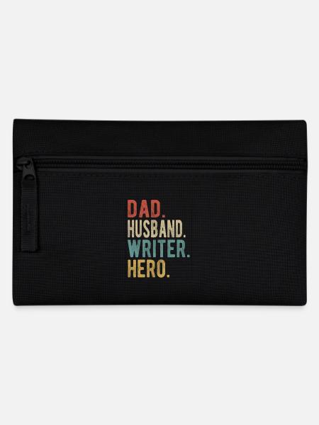Écrivain Papa Husband Hero - Trousse - noir