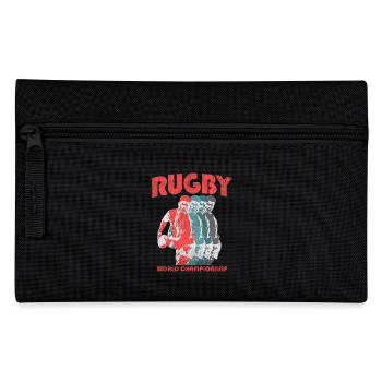 Rugby Weltmeisterschaft Mehrfachdruck - Federtasche - Schwarz - Vorne