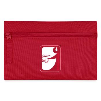 Logo weiß rot - Federtasche - Rot - Vorne