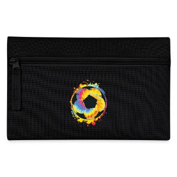 Colorful Football Splash Football Lover Game Day - Pencil Case - black - Front