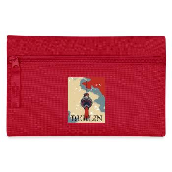 Fernsehturm Berlin The Place to be - Pencil Case - red - Front