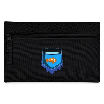 Pocket Fish - Pencil Case - black - Front