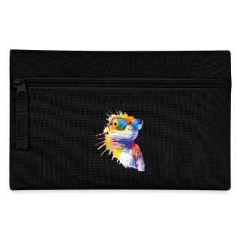 Pik le lézard - Trousse - noir - Devant