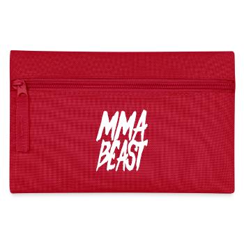 MMA Beast - design d’arts martiaux cool - Trousse - rouge - Devant