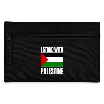 I stand with palestine - Trousse - noir - Devant