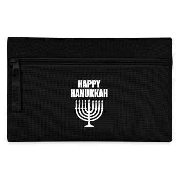 HAPPY HANUKKAH - Federtasche - Schwarz - Vorne