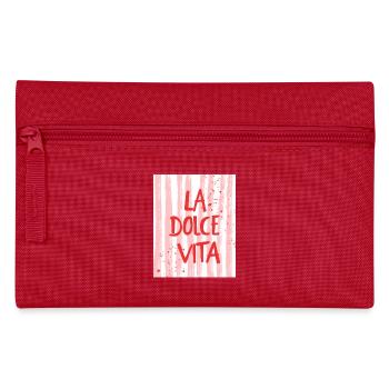 La Dolce Vita - la douceur de vivre - Trousse - rouge - Devant