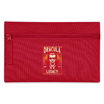 L’héritage de Dracula, Vampire monstre vintage classique - Trousse - rouge - Devant