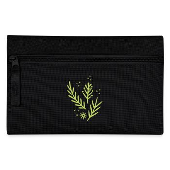 Twigs Motif - Pencil Case - black - Front
