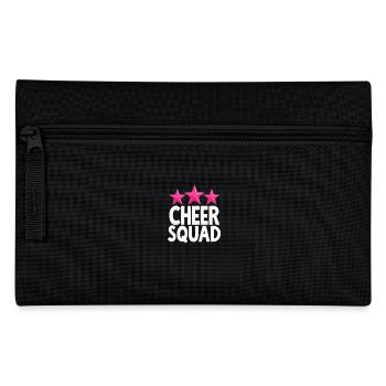 Cheer Squad Cheerleading Team Thrilled - Pencil Case - black - Front