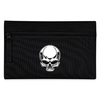Crâne rebelle - Trousse - noir - Devant