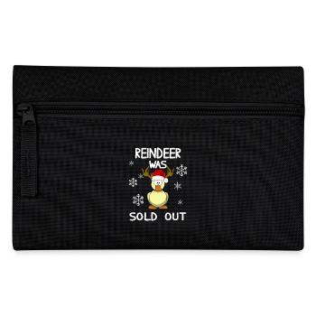 Noël - Renne a été vendu canard drôle - Trousse - noir - Devant