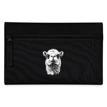 Camel Portrait Dromedary Bactrian Animals Animal - Pencil Case - black - Front