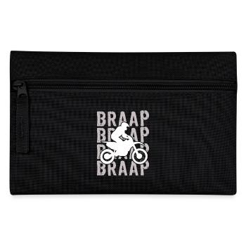 Motocross MX Supercross Enduro Dirt Bike - Trousse - noir - Devant