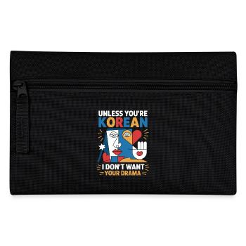 Stylish design for K-pop enthusiasts - Pencil Case - black - Front