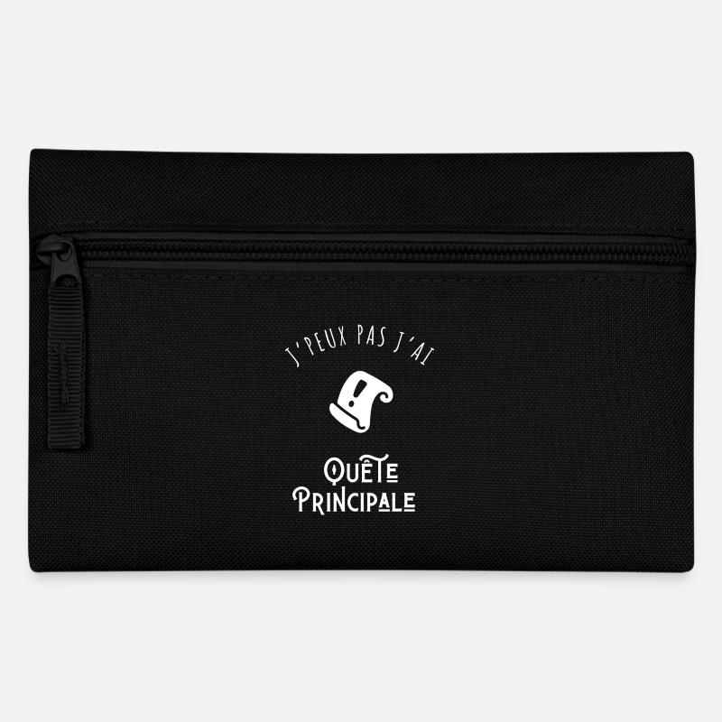 J’peux pas j’ai quête principale - Trousse - noir