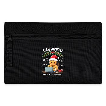 Support technique, je suis là pour supprimer vos cookies - Trousse - noir - Devant