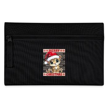 Léopard Moche Noël Noël Doux - Trousse - noir - Devant