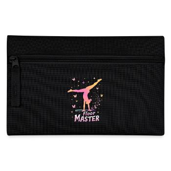 Gymnastics Gift Ladies Girls - Pencil Case - black - Front