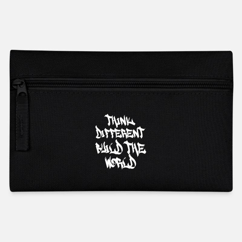 Think Different build the world - Federtasche - Schwarz