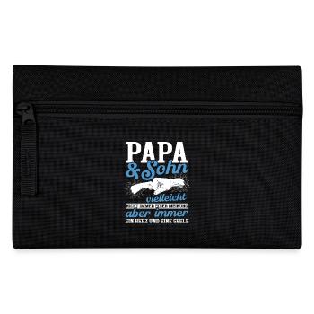 Papa und Sohn - Federtasche - Schwarz - Vorne