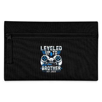 Promoted to big brother in 2025 - Pencil Case - black - Front
