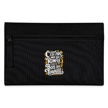 C'est Pas Moi Qui Ronfle - Trousse - noir - Devant