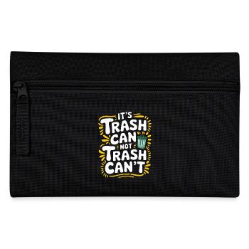 It's Trash Can Not Trash Can't 11 - Federtasche - Schwarz - Vorne