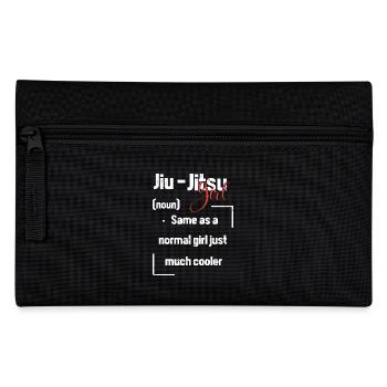 Jiu Jitsu Self Defense - Pencil Case - black - Front