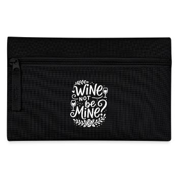 Le vin n’est pas à moi - Trousse - noir - Devant