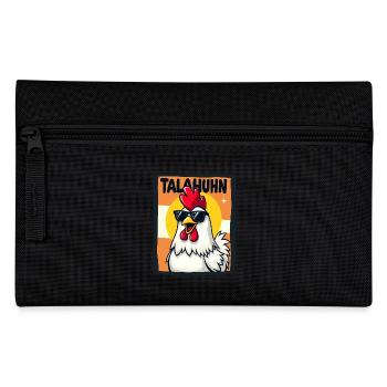TALAHUHN Drôle Dicton Mème Carnaval de rap allemand - Trousse - noir - Devant