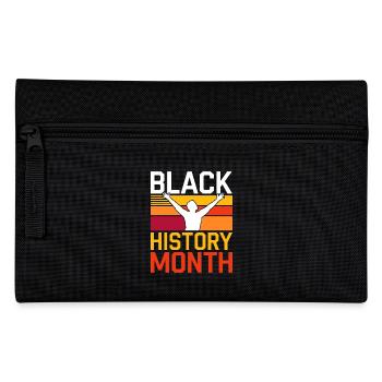 black history month 2025 - Pencil Case - black - Front
