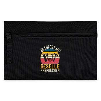 Automotive Mechatronics Technician Journeyman Gift - Pencil Case - black - Front