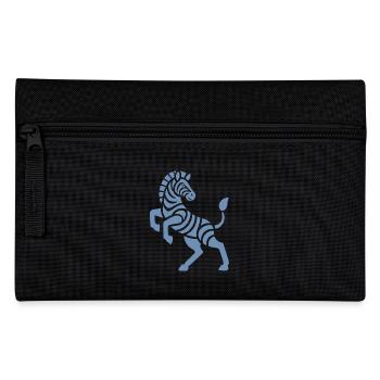 Zebra Silhouette Kunststück Minimal Design - Federtasche - Schwarz - Vorne