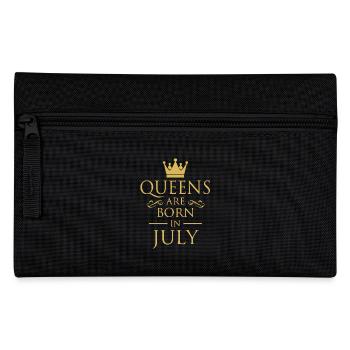 Queens Are Born In July - Pencil Case - black - Front