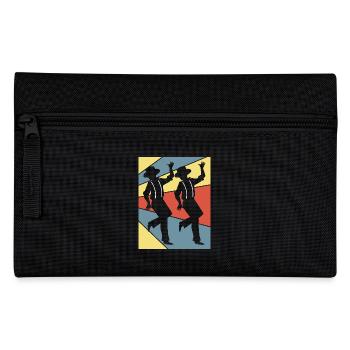 Claquettes Professeur de danse Danseuse Danseuse - Trousse - noir - Devant