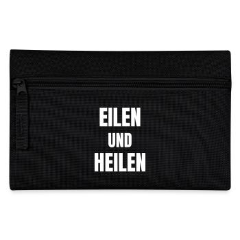 Eilen und Heilen - Federtasche - Schwarz - Vorne