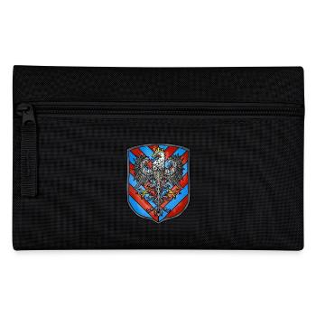 Wappen Adler - Federtasche - Schwarz - Vorne