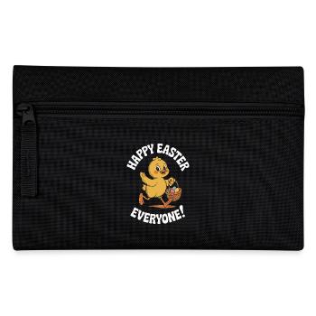 Joyeuses Pâques poussin Vintage - Trousse - noir - Devant