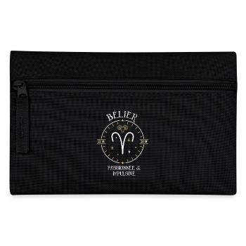 Du signe du Bélier - Passionnée et impulsive - Trousse - noir - Devant